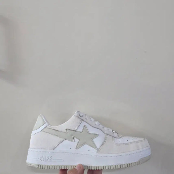 [BUNJANG] BAPE Sta M1 FUR Beige Sneakers / [270] 베이프 베이프스타StaM1 퍼FUR 베이지ㅡ단종매물,최저가