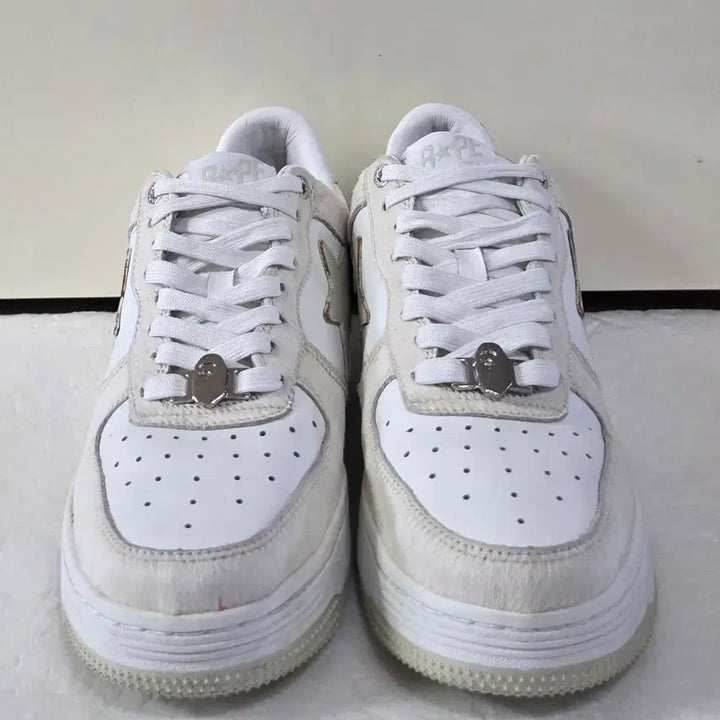 [BUNJANG] BAPE Sta M1 FUR Beige Sneakers / [270] 베이프 베이프스타StaM1 퍼FUR 베이지ㅡ단종매물,최저가