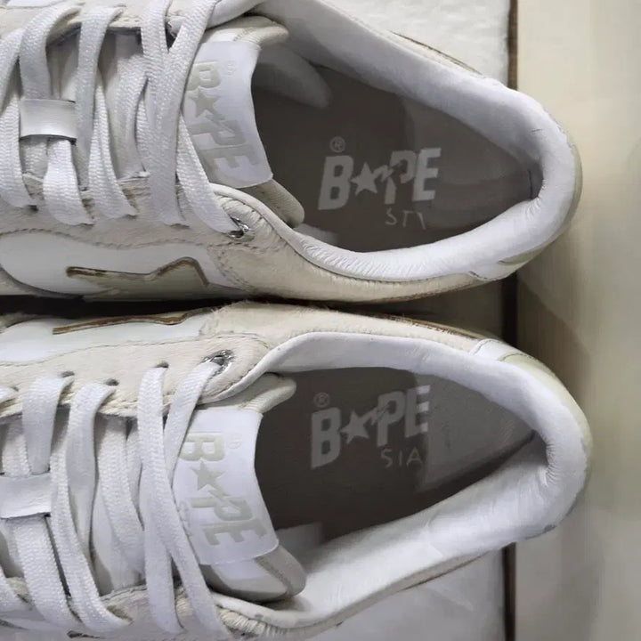 [BUNJANG] BAPE Sta M1 FUR Beige Sneakers / [270] 베이프 베이프스타StaM1 퍼FUR 베이지ㅡ단종매물,최저가