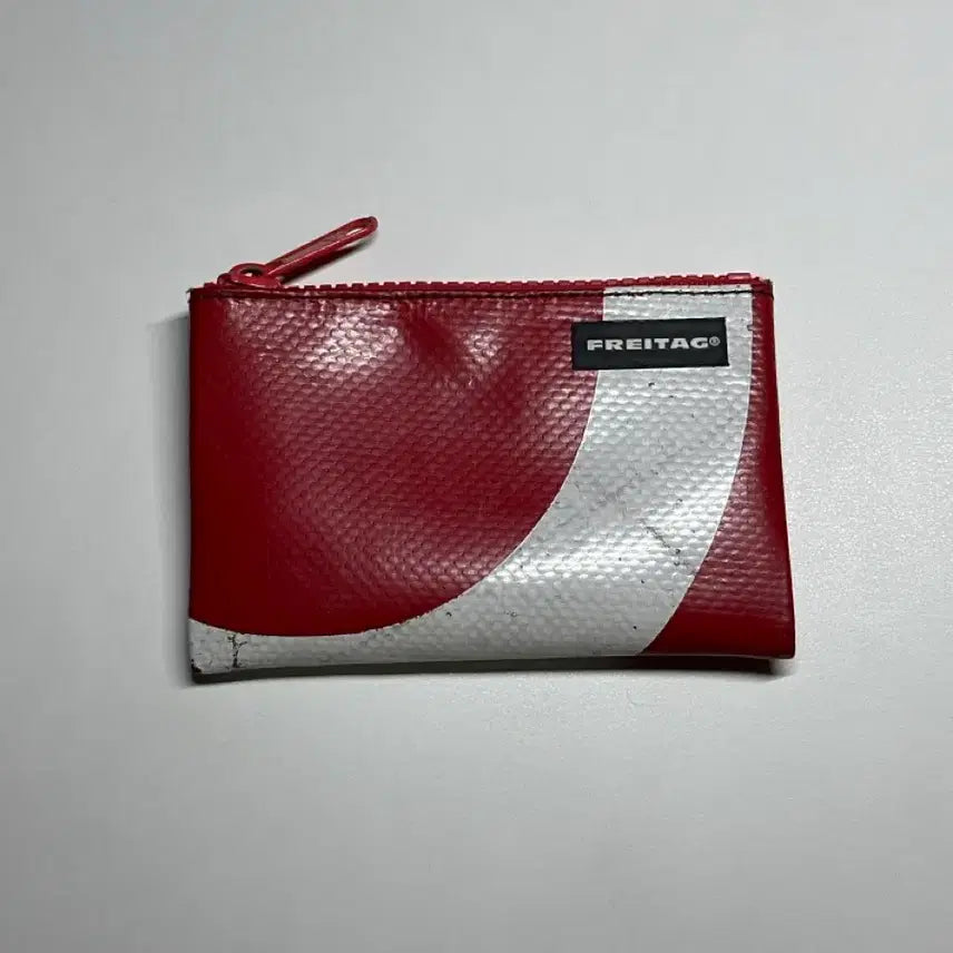 [BUNJANG] Freitag Blair Red Wallet / 프라이탁 블레어 레드 지갑