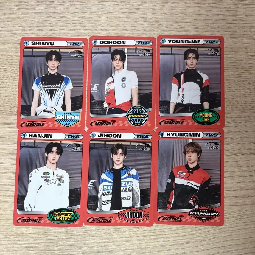 [BUNJANG] TWS Season's Greetings Photocard Set / 투어스 시그 포카 세트