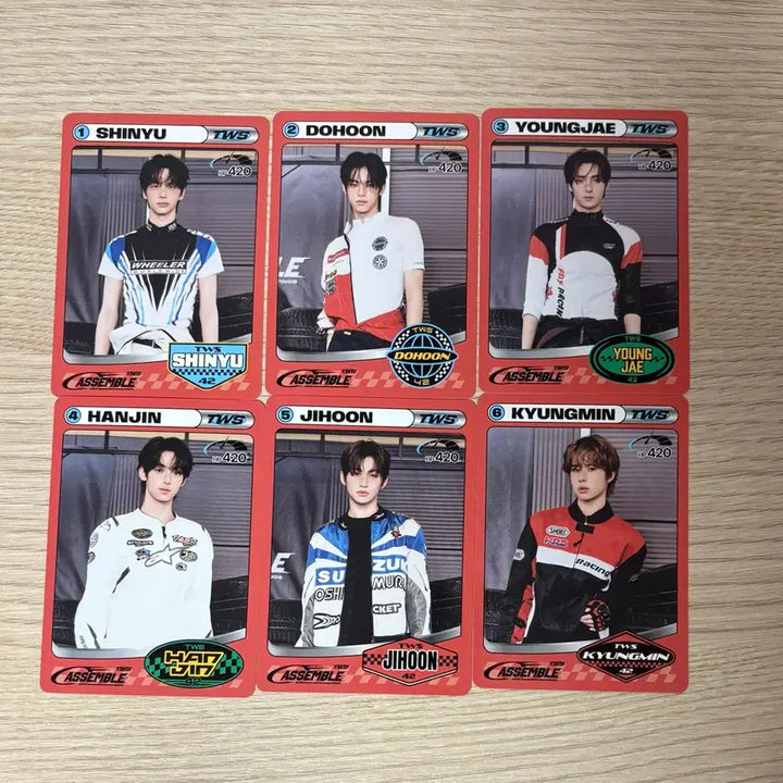 [BUNJANG] TWS Season's Greetings Photocard Set / 투어스 시그 포카 세트