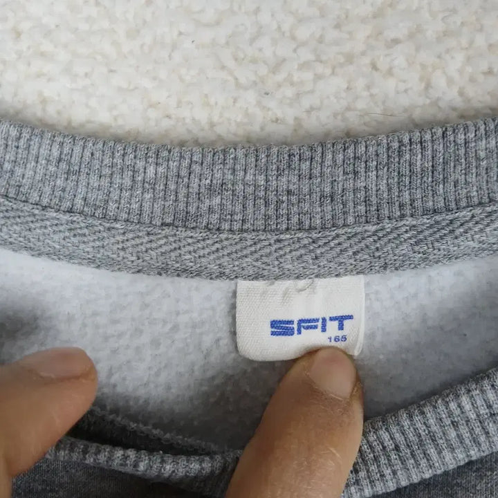[BUNJANG] SFIT Women's Fleece Sweatshirt (Size S) / SFIT 여성 기모 맨투맨(165/S)