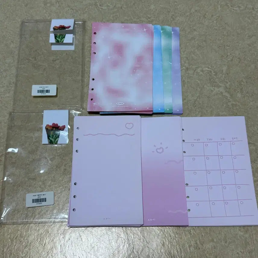 [BUNJANG] O!Bubble Crush A6 Diary Inserts Bundle / 일괄) 어버블크러쉬 A6 다이어리 속지