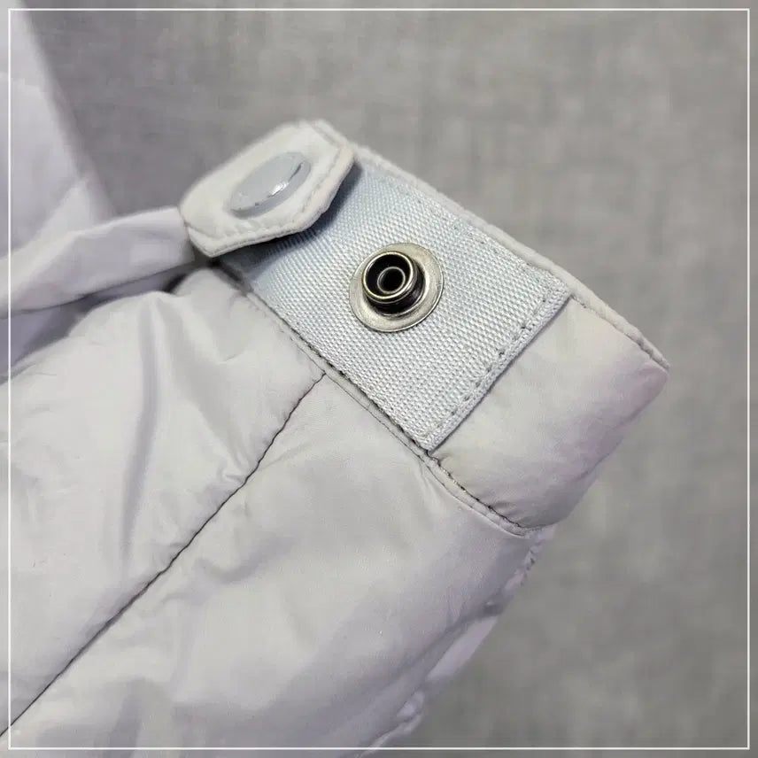 [BUNJANG] K2 Silver Gray Quilted Padded Jacket (Women's Size 95) / 9. K2 실버그레이 퀄팅 패딩집업자켓 여성95