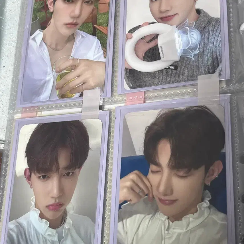 [BUNJANG] ZB1 Zhang Hao & Ricky Photocard Bundle Set / 급처) 제베원 제로베이스원 장하오 리키 포토카드 일괄 양도합니다.