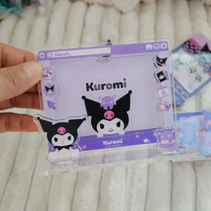 [BUNJANG] Sanrio Kuromi Acrylic Goods Bundle Set / 산리오 쿠로미 아크릴 굿즈 세트 일괄 판매