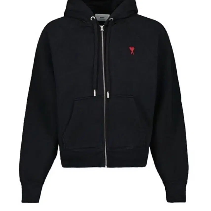 [BUNJANG] Ami Zip-Up Hoodie Sealed / 아미(Ami) 후드집업(미개봉새상품)