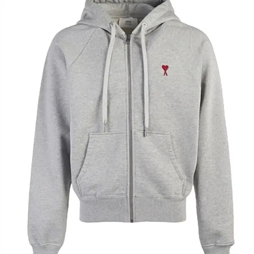 [BUNJANG] Ami Zip-Up Hoodie Sealed / 아미(Ami) 후드집업(미개봉새상품)