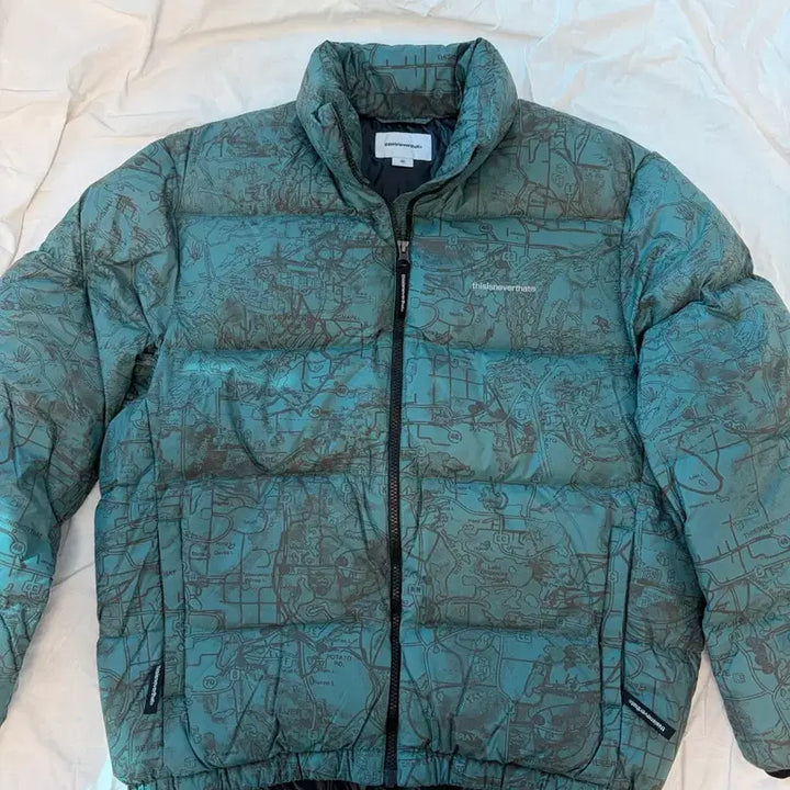 [BUNJANG] Thisisneverthat Pertex T-Down Jacket Teal / 디스이즈네버댓 퍼텍스 티다운 자켓 틸