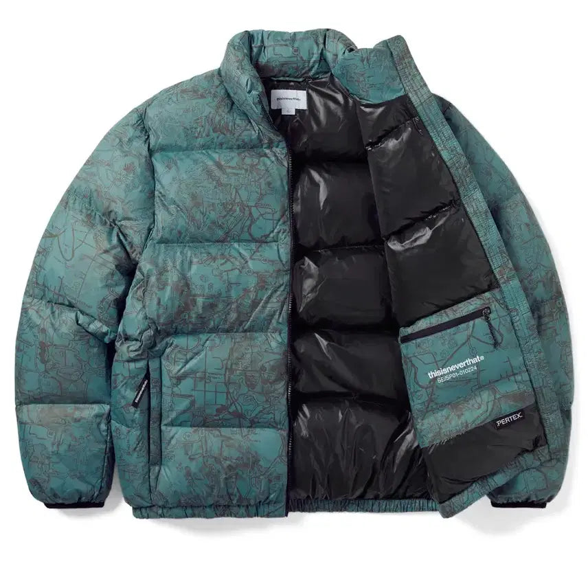 [BUNJANG] Thisisneverthat Pertex T-Down Jacket Teal / 디스이즈네버댓 퍼텍스 티다운 자켓 틸