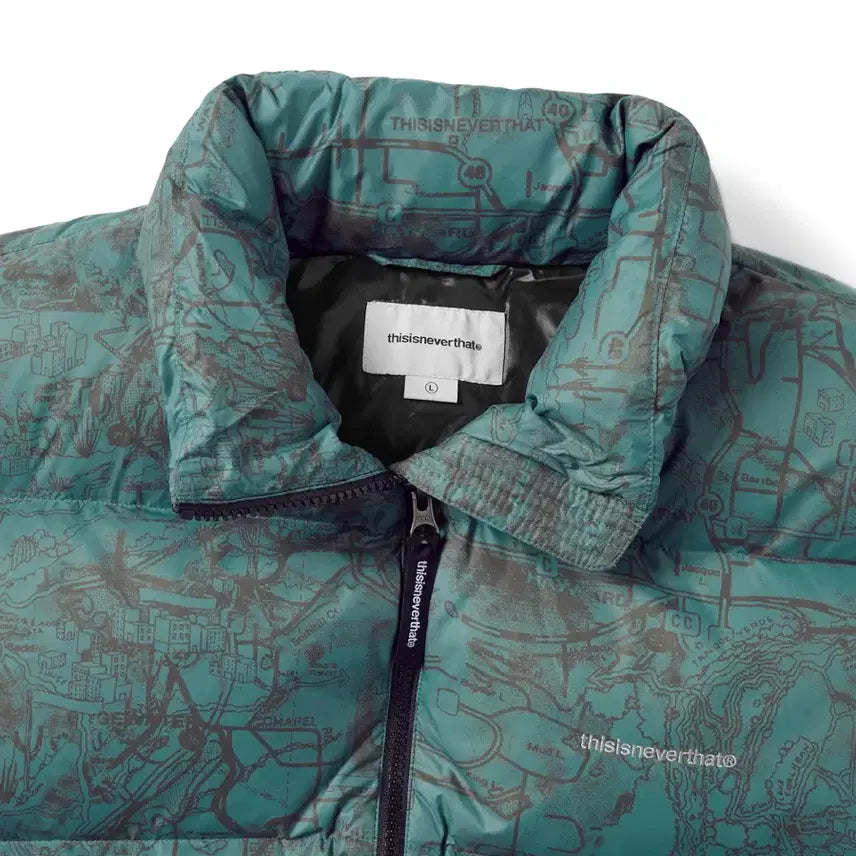 [BUNJANG] Thisisneverthat Pertex T-Down Jacket Teal / 디스이즈네버댓 퍼텍스 티다운 자켓 틸