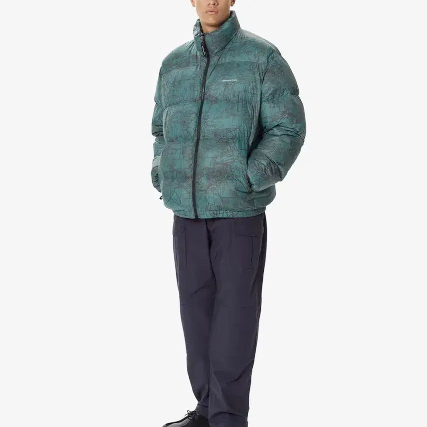 [BUNJANG] Thisisneverthat Pertex T-Down Jacket Teal / 디스이즈네버댓 퍼텍스 티다운 자켓 틸