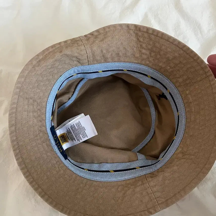 [BUNJANG] Polo Cotton Chino Bucket Hat / [L,XL]폴로 코튼치노버킷햇 (QR인증가능)