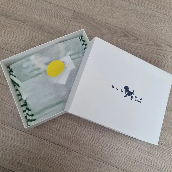 [BUNJANG] Blue Dog 6-Month Onesie / [선물포장] 블루독 우주복 6개월 75 사이즈