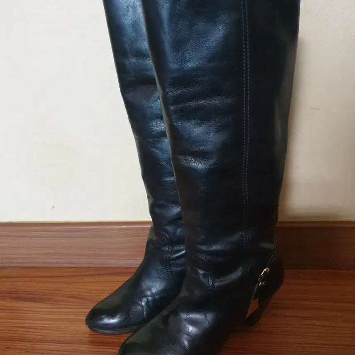 [BUNJANG] Suecomma Bonnie Leather Long Boots / 슈콤마보니 가죽 롱부츠