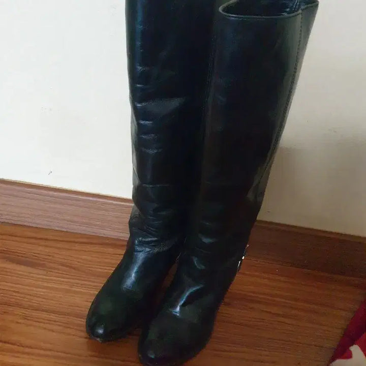 [BUNJANG] Suecomma Bonnie Leather Long Boots / 슈콤마보니 가죽 롱부츠