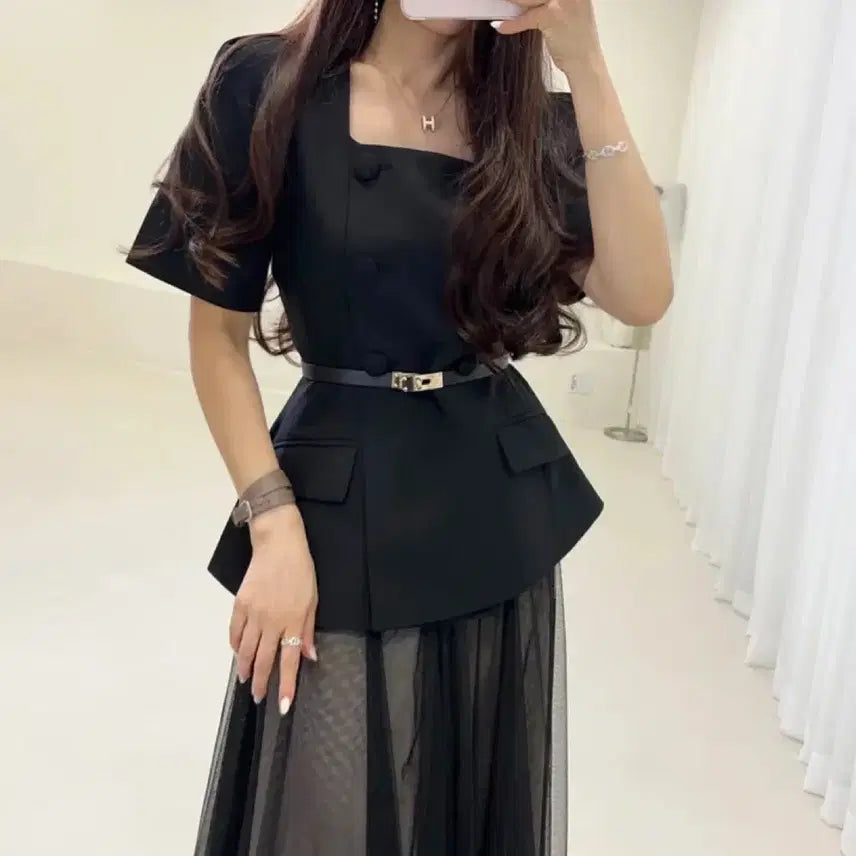 [BUNJANG] High Quality Guest Line Short Sleeve Jacket / 10만원대) 수입의류 고퀄 하객 라인 반팔자켓