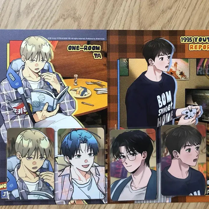 [BUNJANG] BOMTOON 2026 Season's Greetings Split Set / 봄툰 2026 시그 시즌그리팅 원룸조교님 1995 청춘레포트 분철