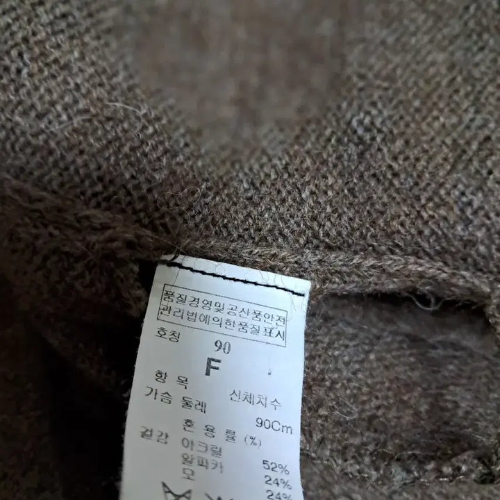 [BUNJANG] Time Brown Cardigan / 타임 가디건