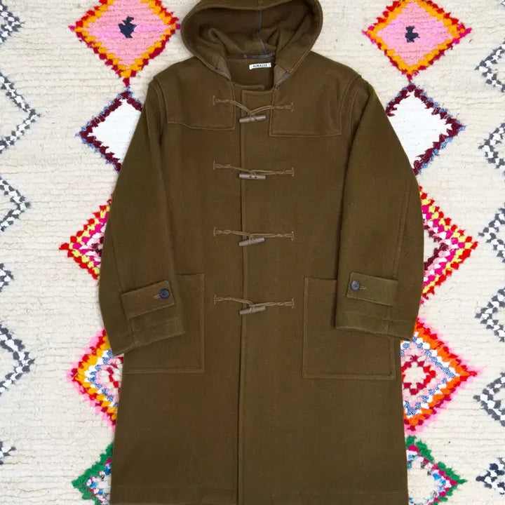 [BUNJANG] Auralee Hard Melton Duffle Coat / 오라리 하드 멜튼 더플코트