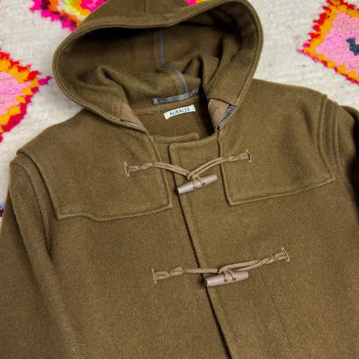 [BUNJANG] Auralee Hard Melton Duffle Coat / 오라리 하드 멜튼 더플코트