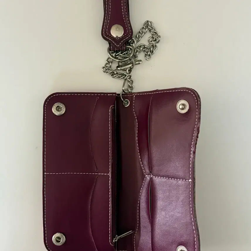 [BUNJANG] Attack on Titan Mikasa Chain Wallet / 급처|진격의 거인 미카사 반지갑 체인 지갑