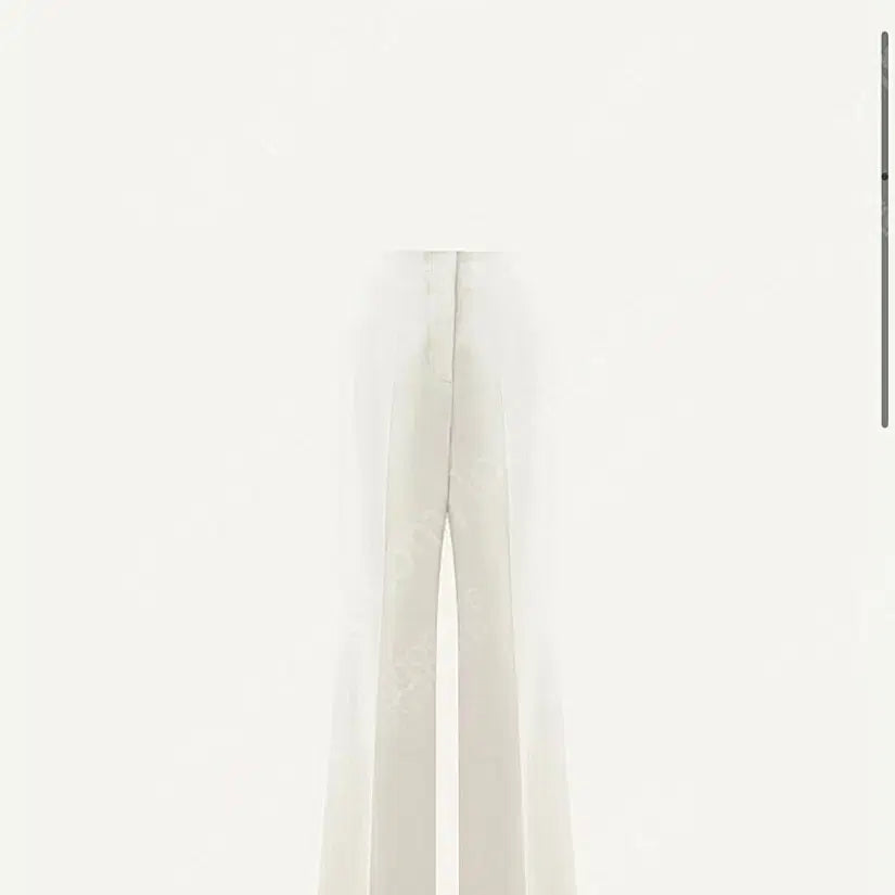 [BUNJANG] Sie 레이 Straight Cotton Pants - Cream (Size S) / 시에 sie 레이 스트레이트 코튼 팬츠 S 크림