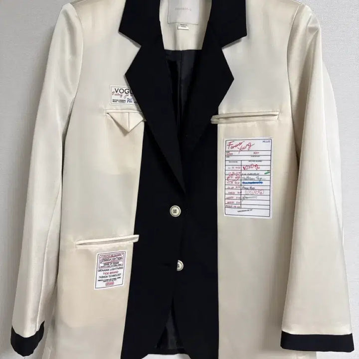 [BUNJANG] Color Block Jacket / 배색자켓