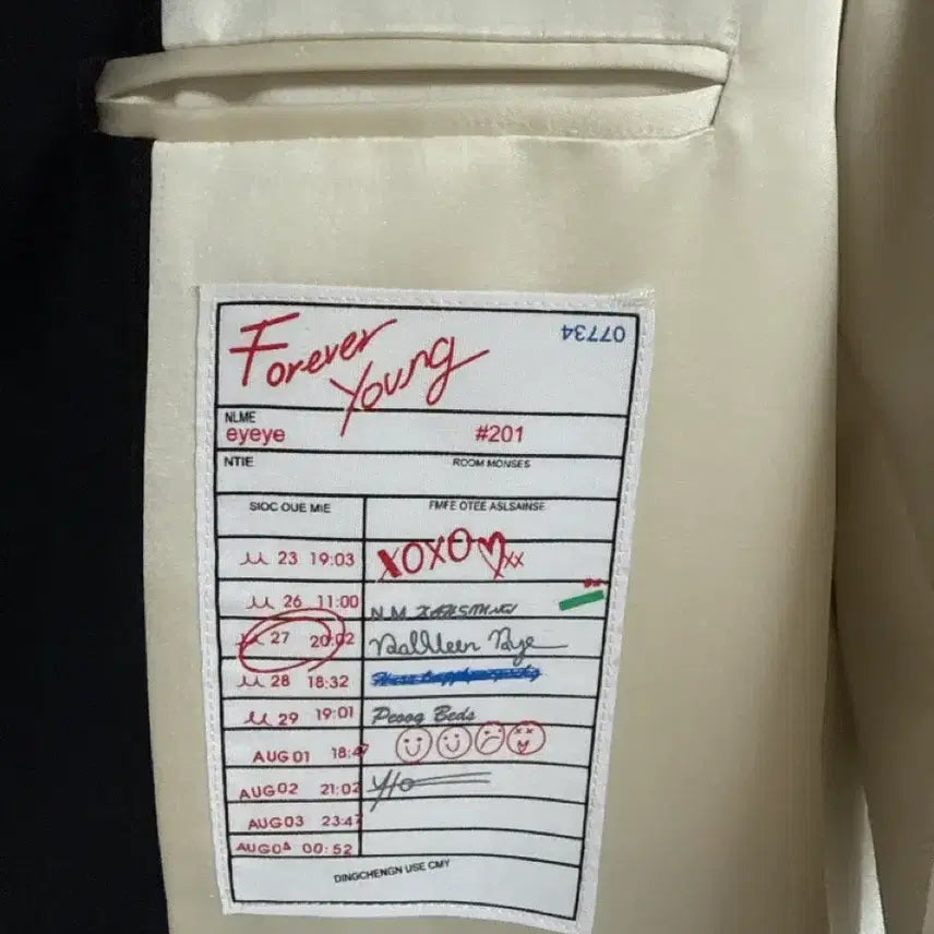 [BUNJANG] Color Block Jacket / 배색자켓