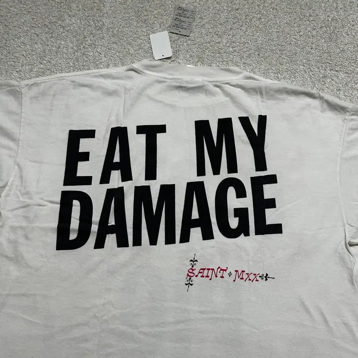 [BUNJANG] Saint Michael Dirty T-shirt / [2XL] 세인트미카엘 DIRTY 티셔츠