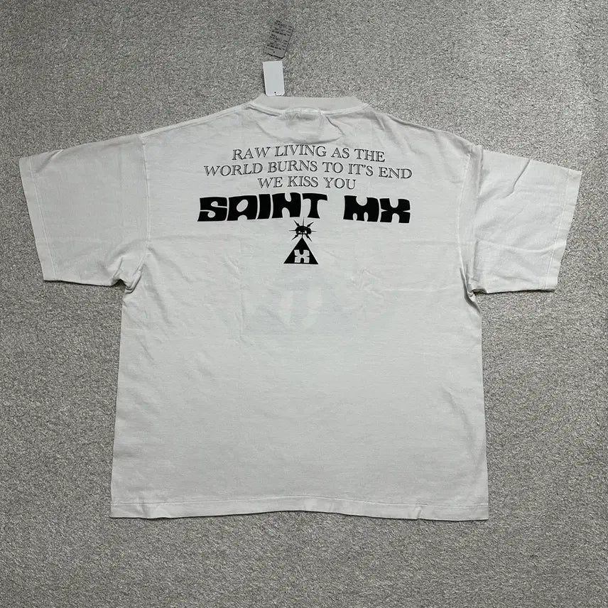 [BUNJANG] Saint Michael MX T-shirt / [2XL] 세인트미카엘 SAINT MX 티셔츠
