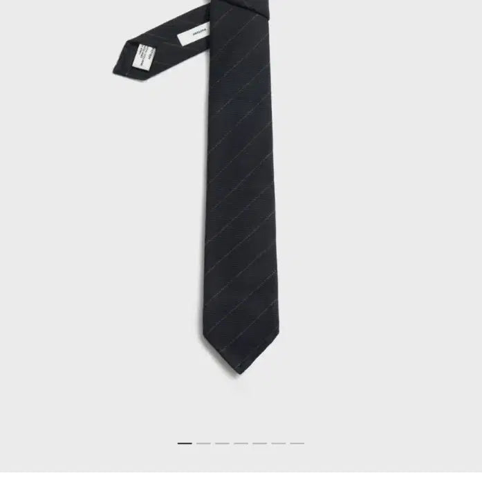 [BUNJANG] Pottery Classic Slim Tie Navy Stripe / 포터리 클래식 슬림타이 네이비 스트라이프 free