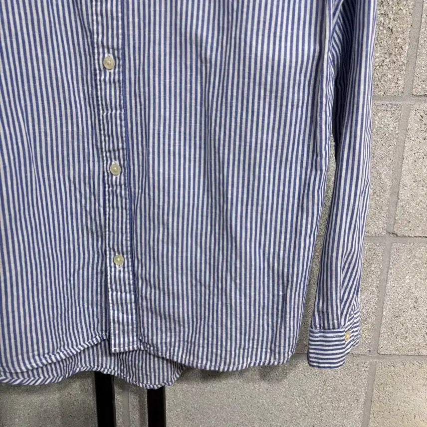 [BUNJANG] Striped Shirt L / 타미진스 스트라이프 셔츠 L(ns165 남방 긴팔 티셔츠 레귤러핏