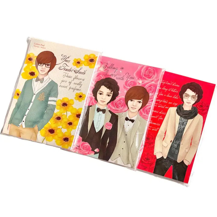 [BUNJANG] Boys Over Flowers Memo Pad Diary / [고전문구] 꽃보다 남자 메모패드 편선지 일기장