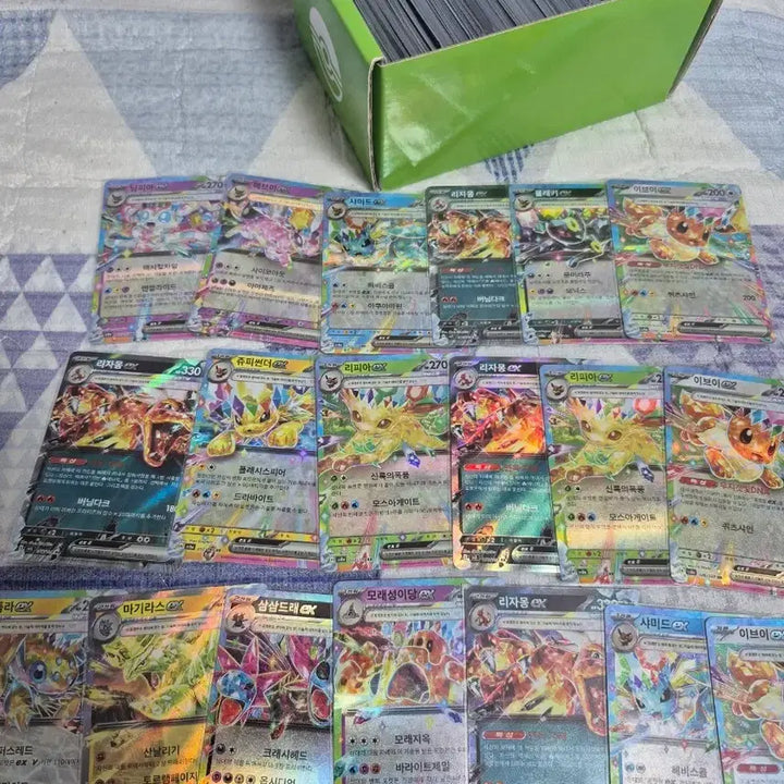 [BUNJANG] Pokemon EX Card Collection / 포켓몬 카드 EX 반짝이 모음