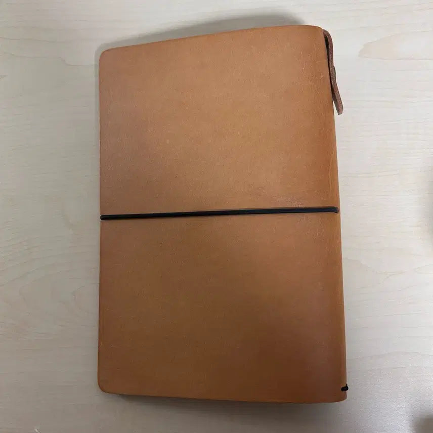 [BUNJANG] Allight Natural Leather Diary Cover B6 Size / 올라이트 내츄럴 가죽 다이어리 커버 b6사이즈