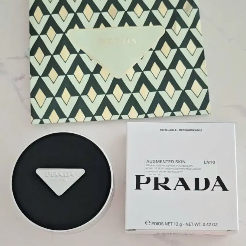 [BUNJANG] Prada LN10 Holiday Shopping Bag / (새상품) 프라다 메쉬 쿠션 LN10 홀리데이 쇼핑백