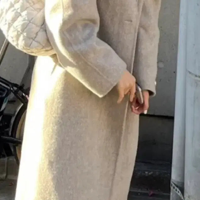 [BUNJANG] BeMuse Handmade Coat / 쿨거시 네고 - 현 베뉴엣 (비뮤즈) 핸드메이드 코트