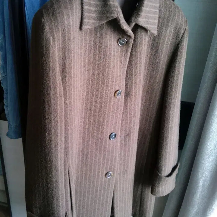 [BUNJANG] Paco Rabanne Alpaca Coat / 파코라반 알파카코트 95 정가60만 모피탈부착가능 모96%