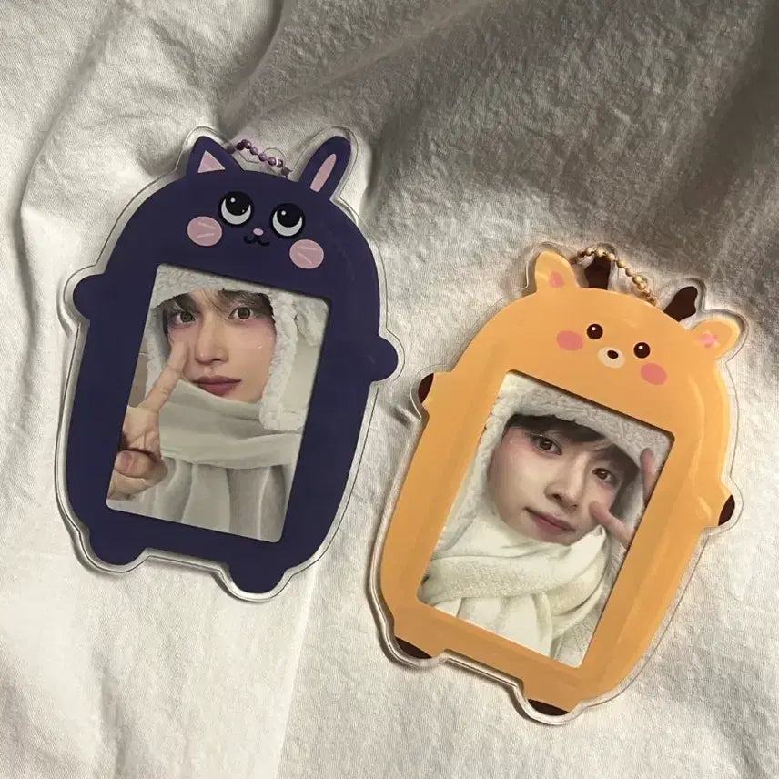 [BUNJANG] RIIZE Wonbin Sungchan Tony Duck Urakbam Photocard Holder &amp; Keyring / 라이즈 원빈 성찬 토냥덕 우락밤 포카 홀더 비공굿 키링 리라즈