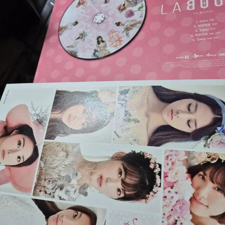 라붐 싱글3집 Aalow Aalow 앨범 친필싸인