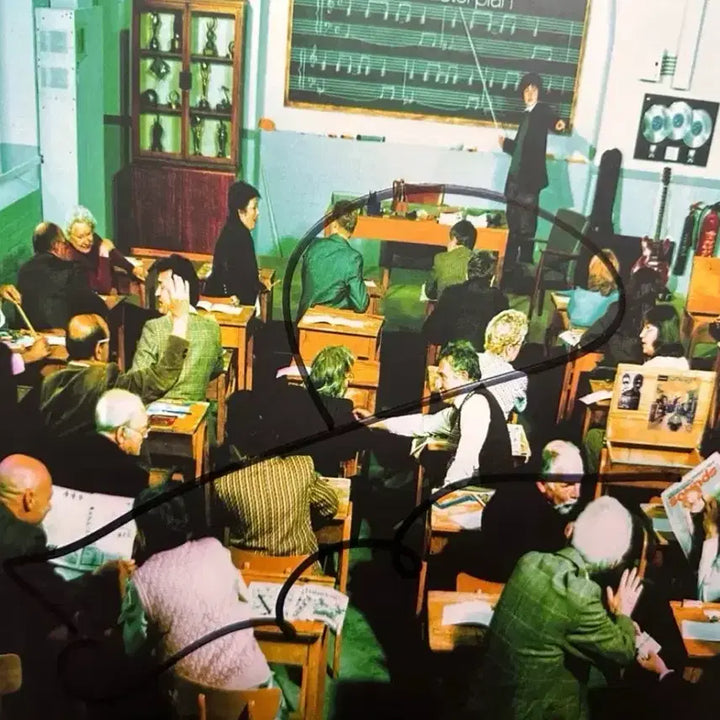 [BUNJANG] Oasis Noel Gallagher Signed The Masterplan LP / 오아시스 노엘 갤러거 친필 싸인 the masterplan lp