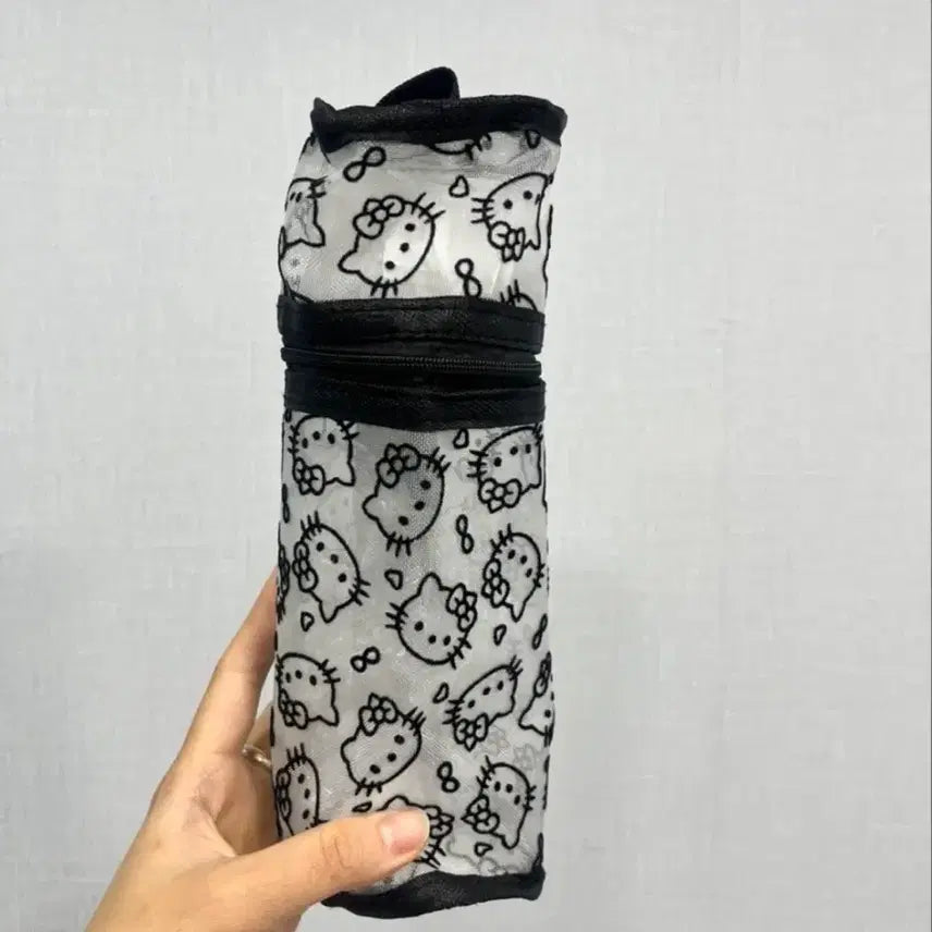 [BUNJANG] Hello Kitty Mesh Pouch Set / 헬로키티 매쉬 파우치 4종 새것