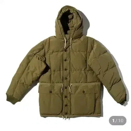 [BUNJANG] Real McCoy 24FW Nylon Hooded Down Jacket (L) / 리얼맥코이 24fw  나일론 후드 다운 L사이즈