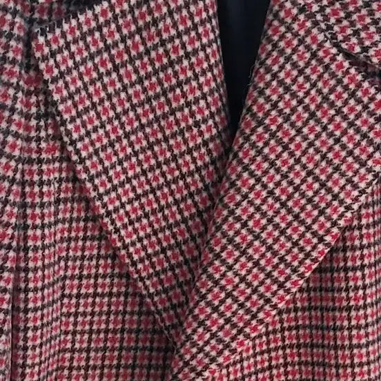[BUNJANG] Mojo S.Phine Check Long Belted Coat 66 Size / 마지막 세일 ) 모조에스핀 체크 롱 벨티드 코트 66사이즈