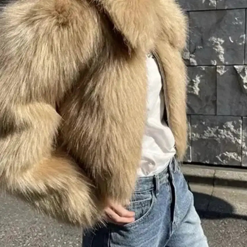 [BUNJANG] orr 퍼 자켓 / 오르 orr 퍼 자켓