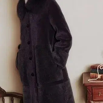 [BUNJANG] Karl Lagerfeld Shearling Sheepskin Mouton 88 / 칼라거펠트 양모 양털 무스탕 88