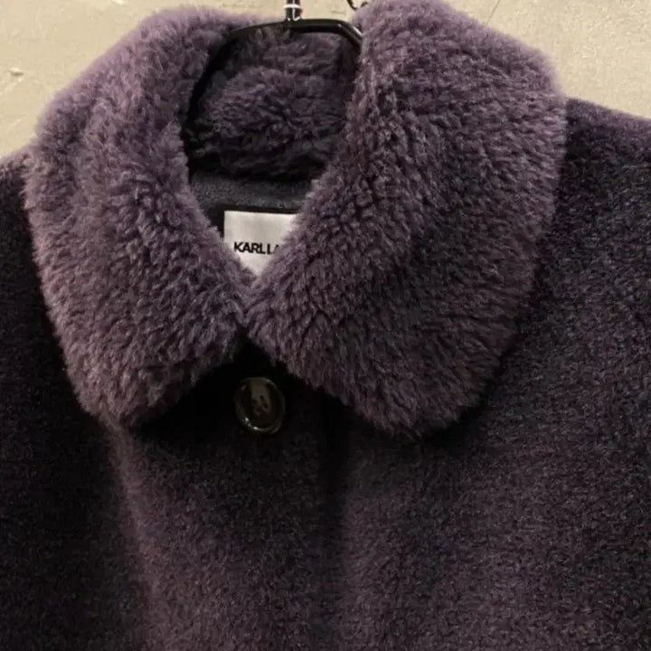 [BUNJANG] Kahl Lagerfeld Shearling Mouton Jacket 88 / 칼라거펠트 양모 양털 무스탕 88