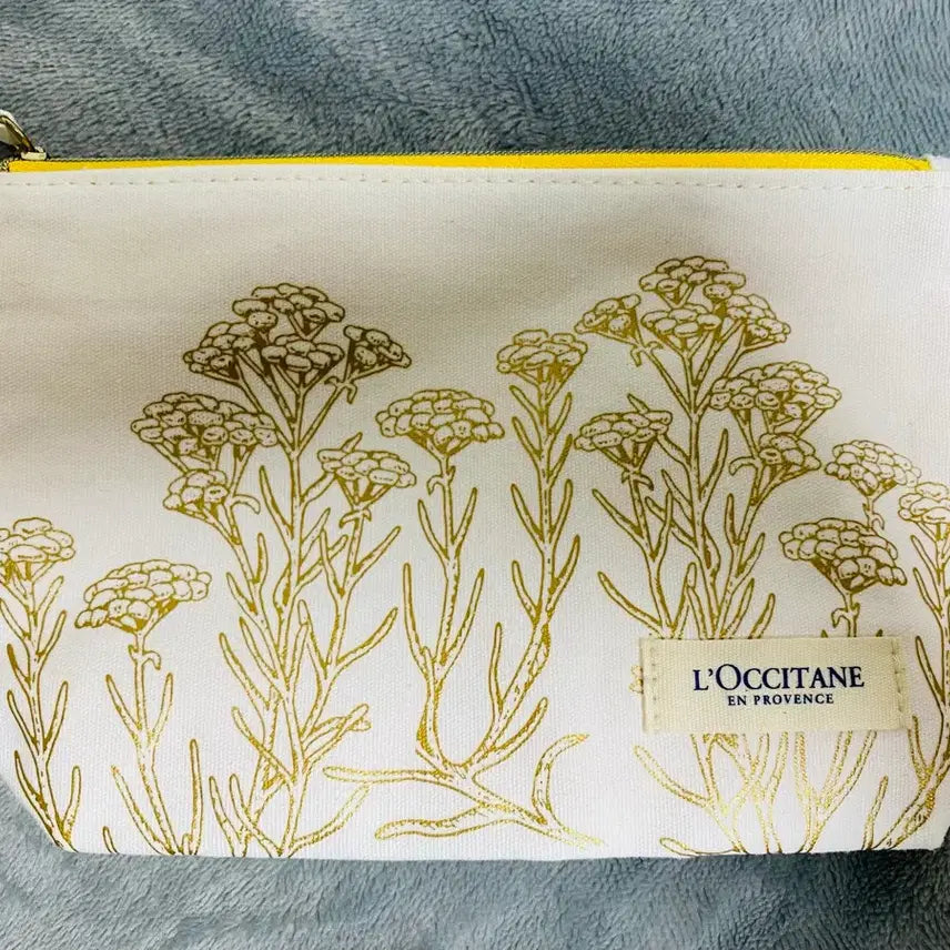 [BUNJANG] L'Occitane Floral Pattern Pouch / 록시땅 파우치 새제품